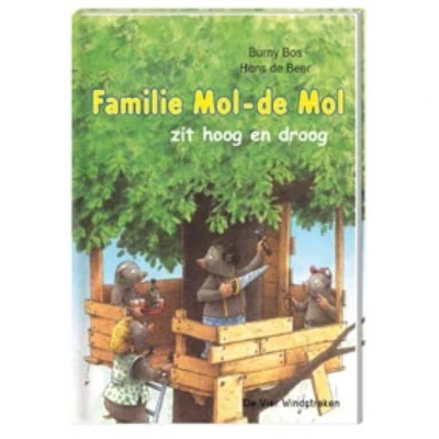 Afbeelding van Hoera, ik kan lezen! Familie Mol de zit hoog en droog
