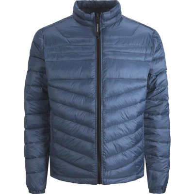 Afbeelding van Jack &amp; Jones Jjehero Puffer Collar Winterjas, Heren, Maat: XL, Sailor blue
