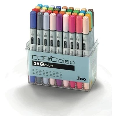 Image de set 36 marqueurs manga copic ciao c