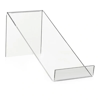 Afbeelding van boekenstandaard en van origineel plexiglas® (210 x 80 90 mm)