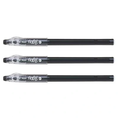 Image de Stylo roller encre gel Pilot Pen FriXion Ball Stick 0.7 mm Noir