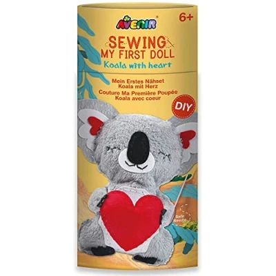 Afbeelding van Knutselset Mijn eerst popje maken Koala