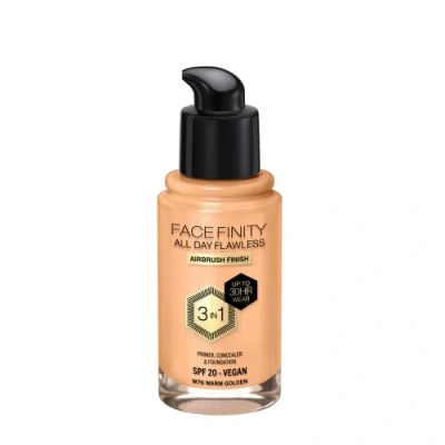 Image de Max Factor Facefinity All Day Flawless 3 in 1 Foundation W76 Warm Golden 30 ml