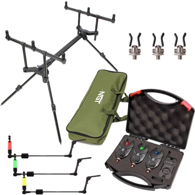 Afbeelding van NGT Slider Rodpod set Deluxe Karper