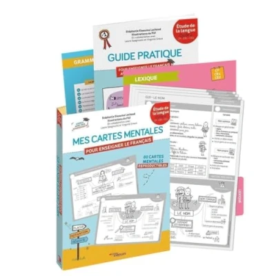 Afbeelding van Mes cartes mentales pour enseigner le français Cycle 2 : CP, CE1, CE2