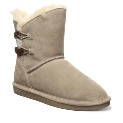 Afbeelding van Bearpaw rosaline dames enkellaarzen, Mushroom