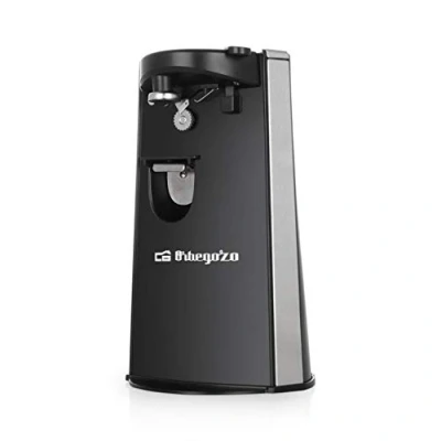 Afbeelding van Orbegozo CU 6500 Elektrische blikopener met flesopener en messenslijper, automatische drukontsteking 60 W