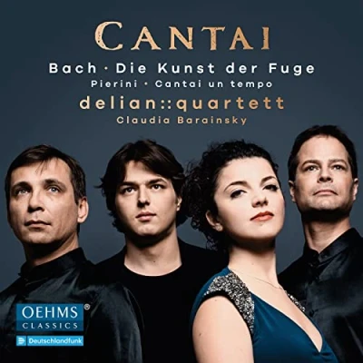 Afbeelding van Delian Quartett &amp; Claudia Barainsky Die Kunst Der Fuge Cantai Un Tempo (2 CD)