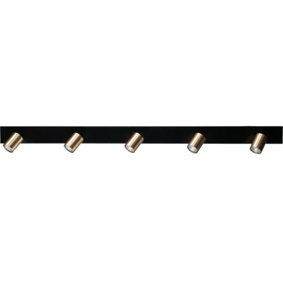 Afbeelding van BOUNCE Opbouwspot GU10 5x Zwart