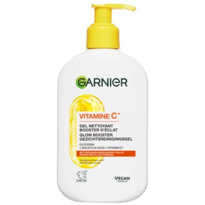 Afbeelding van Garnier SkinActive Vitamine C Glow Booster Gezichtsreiningsgel 250 ml