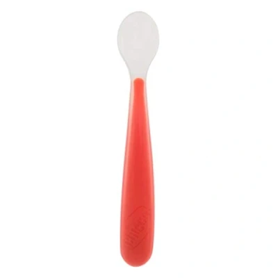 Afbeelding van Chicco, Kinderservies + bestek, Zachte lepel