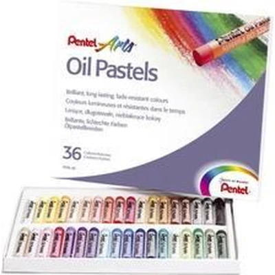 Afbeelding van Pentel pastelkrijtjes 36 stuks