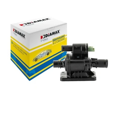 Afbeelding van DIAMAX AD02008 Thermostaathuis 83C Met koelvloeistoftemperatuursensor, pakking PEUGEOT: 307 Hatchback, 207 206 Hatchback
