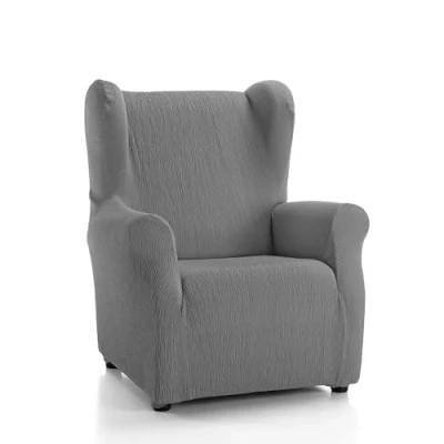 Afbeelding van Martina Home Model Emilia hoes voor fauteuil, grijs