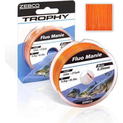 Afbeelding van Zebco Nylon Trophy Fluo Manie 300m Maat : 0.28mm