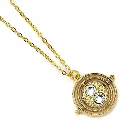Afbeelding van The Carat Shop Harry Potter Vaste Tijd Draaier Ketting
