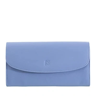 Afbeelding van DUDU Kontinentale Brief Portemonnee, Dames, Maat: One Size, Blu pastello