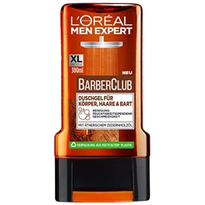 Image de L&#039;Oréal Men Expert Gel douche pour homme, nettoyage du corps, des cheveux et de la barbe, 1 x 300 ml
