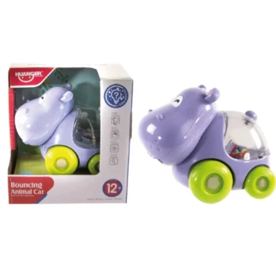 Afbeelding van Baby nijlpaard auto 10 cm. 4363