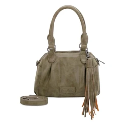 Afbeelding van Fritzi aus Preußen Handtas Schoudertas Vintage Babe01 Crossbody Bag Jungle Olijfgroen