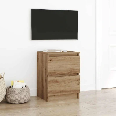 Afbeelding van vidaXL Tv meubel 40x35x54 cm spaanplaat artisan eikenkleurig