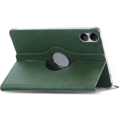 Afbeelding van iMoshion Tablet Hoes Geschikt voor Xiaomi Redmi Pad Pro /POCO 360 Draaibare Bookcase Groen