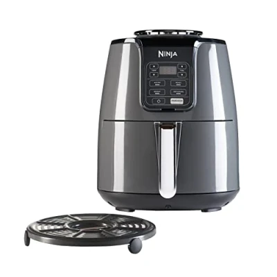 Afbeelding van Ninja Foodi Multifunctionele Airfryer 3.8 Liter 4 Kookprogramma&#039;s Grijs/Zwart AF100EU