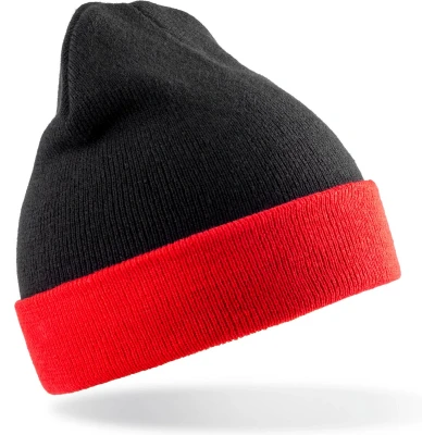 Afbeelding van Result Gerecyclede klassieke muts RC930X BLACK / RED