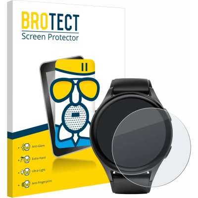 Afbeelding van BROTECT AirGlass Matte kogelwerende glasfolie, Smartwatch beschermfolie, Grijs