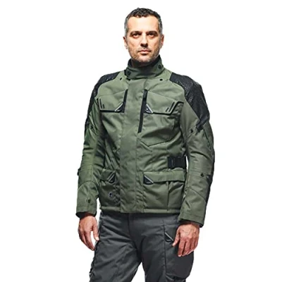 Afbeelding van Dainese Ladakh 3L D Dry Jacket Army Green Black 50 Maat Jas