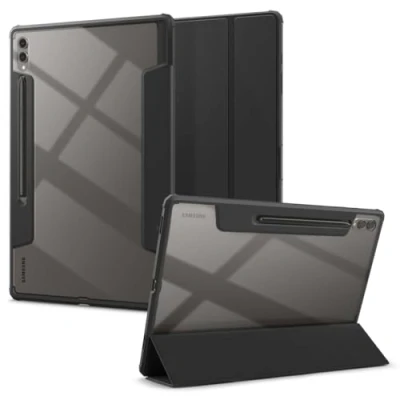 Afbeelding van Spigen Ultra Hybrid Pro beschermhoes compatibel met Samsung Galaxy Tab S10 (2024) / S9 (2023) S8 (2022) zwart