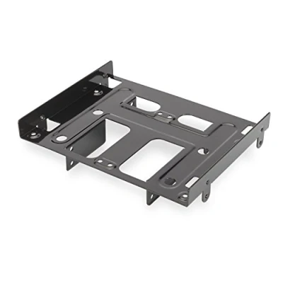 Image de &#039;Ewent ew7002 Support Adaptateur pour 4 HDD/SSD 2.5 ou 1 HDD 3.5 + 2 sur boîtier Slot PC 5.25, vis incluses, Noir