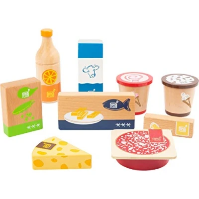 Afbeelding van Small Foot Houten Speeleten Koude en Bevroren Producten, 9dlg.