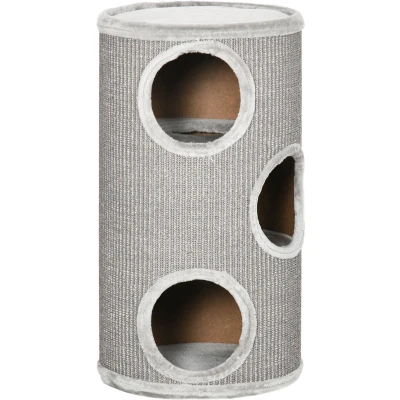Afbeelding van PawHut Krabton met 3 grotten D30 535V00