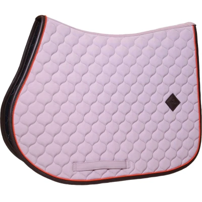 Afbeelding van Zadeldoek onion quilt leer neon jumping lavendel FULL