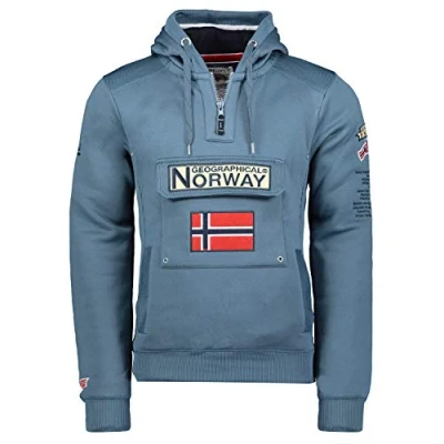 Afbeelding van Geographical Norway Gymclass Sweatshirt met capuchon, voor heren