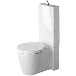 Afbeelding van Duravit Starck 1 duoblokpot diepspoel vario zonder reservoir Wit