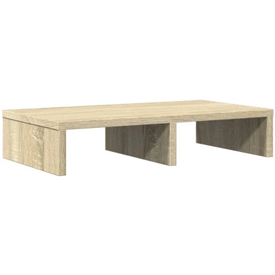 Afbeelding van vidaXL Monitorstandaard 50x27x10 cm bewerkt hout sonoma eikenkleurig