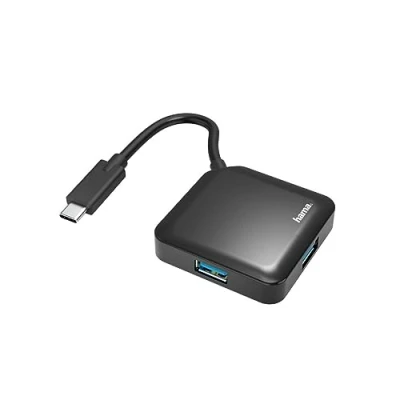 Afbeelding van Hama Usb C Hub 4 Poorts 3.2 Gen1 5 Gbit/S
