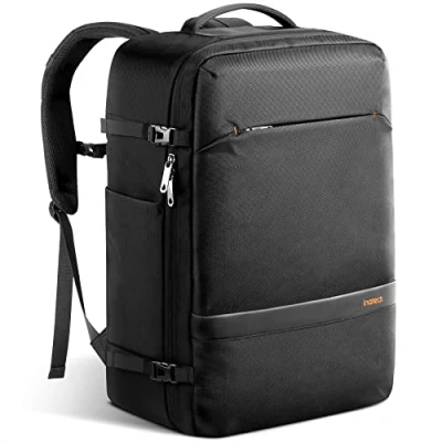 Afbeelding van Inateck Supergrote handbagage, reisrugzak, vliegtuig, laptop, rugzak voor 15,6 inch laptop notebooks, vlucht goedgekeurde rugzak, cabinerugzak weekends, 42 liter