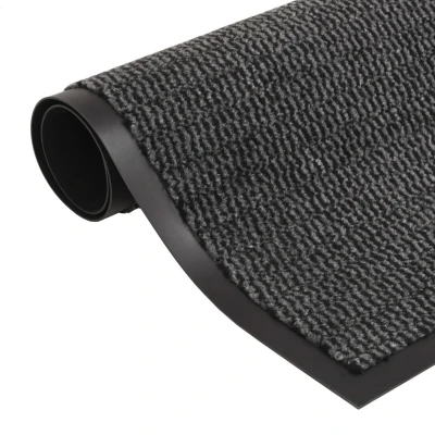 Afbeelding van Droogloopmat rechthoekig getuft 60x90 cm antraciet