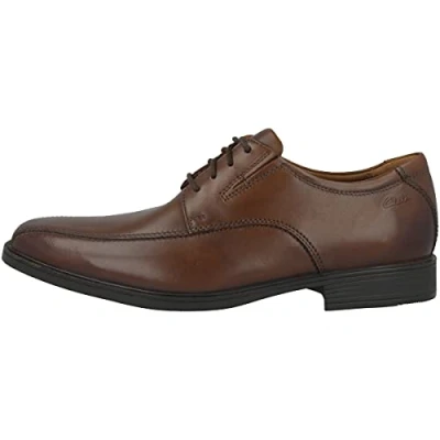 Afbeelding van Clarks Tilden Walk Derbysheren, Dark Tan Lea
