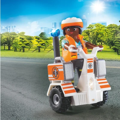 Afbeelding van Playmobil 70052 City Life Eerste Hulp Balans Racer Met Licht