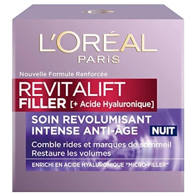 Image de L’Oréal Paris Revitalift, remplissage, soin du volume, anti rides et âge, concentré d&#039;acide hyaluronique, 50 ml