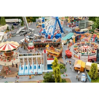 Afbeelding van Faller 140460 H0 Kirmes set jaarmarktplezier