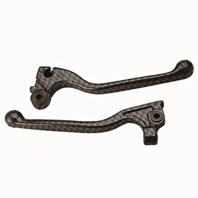 Afbeelding van Koppeling / remhevel set Tun’r voor Derbi 1994 1999 mat carbon