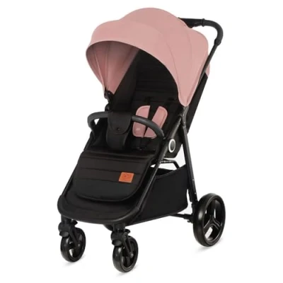 Afbeelding van Kinderkraft GRANDE PLUS Kinderwagen Buggy tot 22 kg Ligpositie Roze