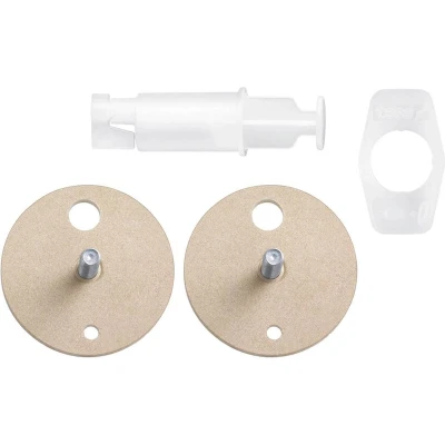 Afbeelding van tesa BK43 2 Bevestigingsadapter Zwart Inhoud: 1 set(s)