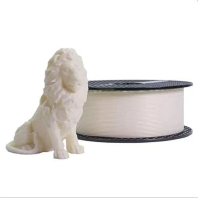 Afbeelding van Prusament Vanillewit, PLA filament 1,75 mm, spoel 1 kg, diametertolerantie +/ 0,02 mm
