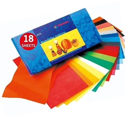 Afbeelding van Stockmar versierwas breed 20x10 cm ass. 18 kl.